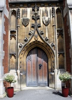 Queens' College Chapel Cambridge, South Door