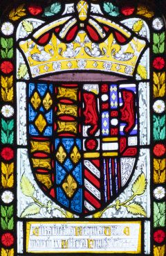 Photo of arms of Queen Elizabeth