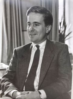 Richard Fentiman at Admission as a Fellow, 1981
