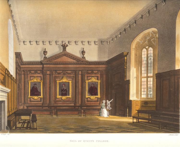 Hall, by Ackermann, 1815