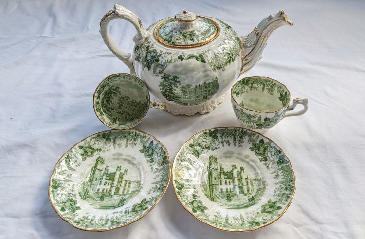 Photo of ironstone china tea-set