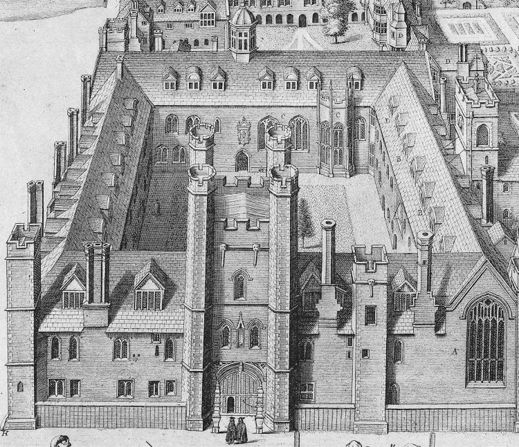 Old Court - Loggan detail 1685