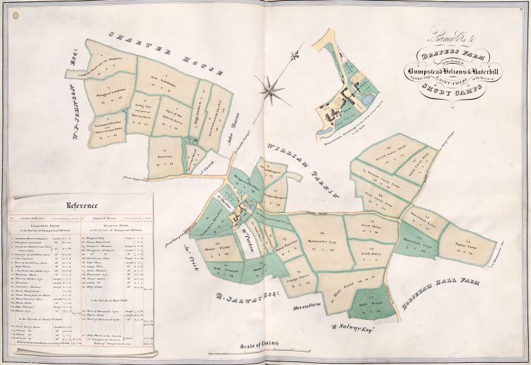 Plan 9: Lancelets, Drapers Farm, Lacey Fields
