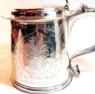Photo of tankard given by Moreton