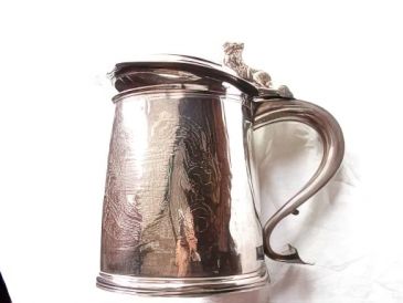 Photo of tankard given by Sparke