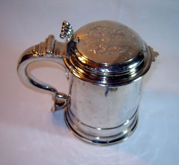 Photo of tankard given by Rowlands
