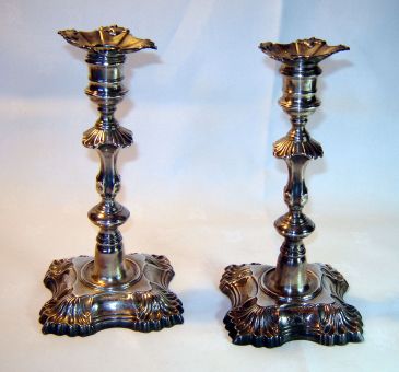 Photo of candlesticks given by Kent