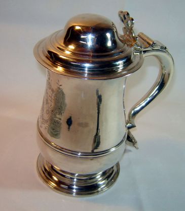 Photo of tankard given by Rayner