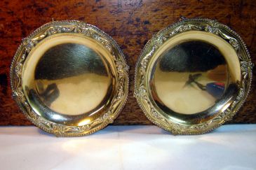 Photo of two small salvers