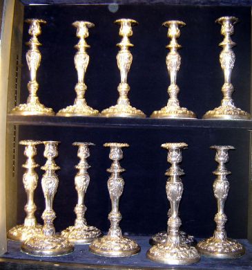 Photo of twelve candlesticks