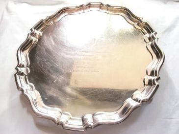 Photo of Salver bequeathed by Fitzpatrick
