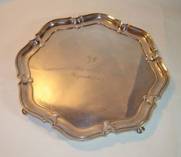 Photo of Salver bequeathed by Stone