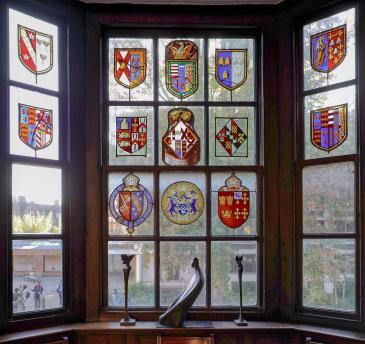 Photo of Audit Room stained glass