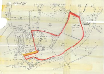 Plan of Owlstone estates 1925