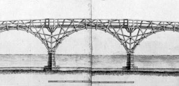 Photo of Iffley Lock footbridge 1924