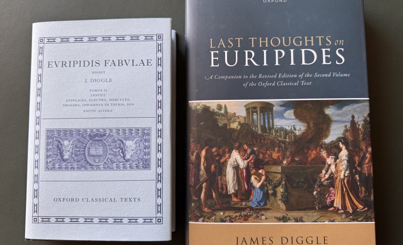Recent Publications by Professor James Diggle
